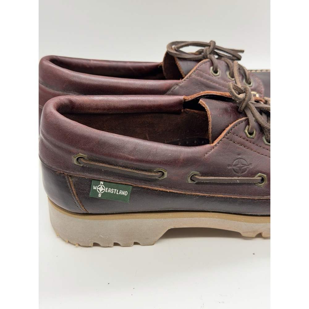Vintage Men's Eastland Seville Oxfords Boat Shoes 6106 Vibram Sole NWOB - Picture 4 of 8
